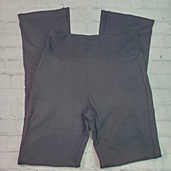 Women's High Waisted Split Hem Flare Leggings with Ribbed Waistband Size… - Picture 5 of 6